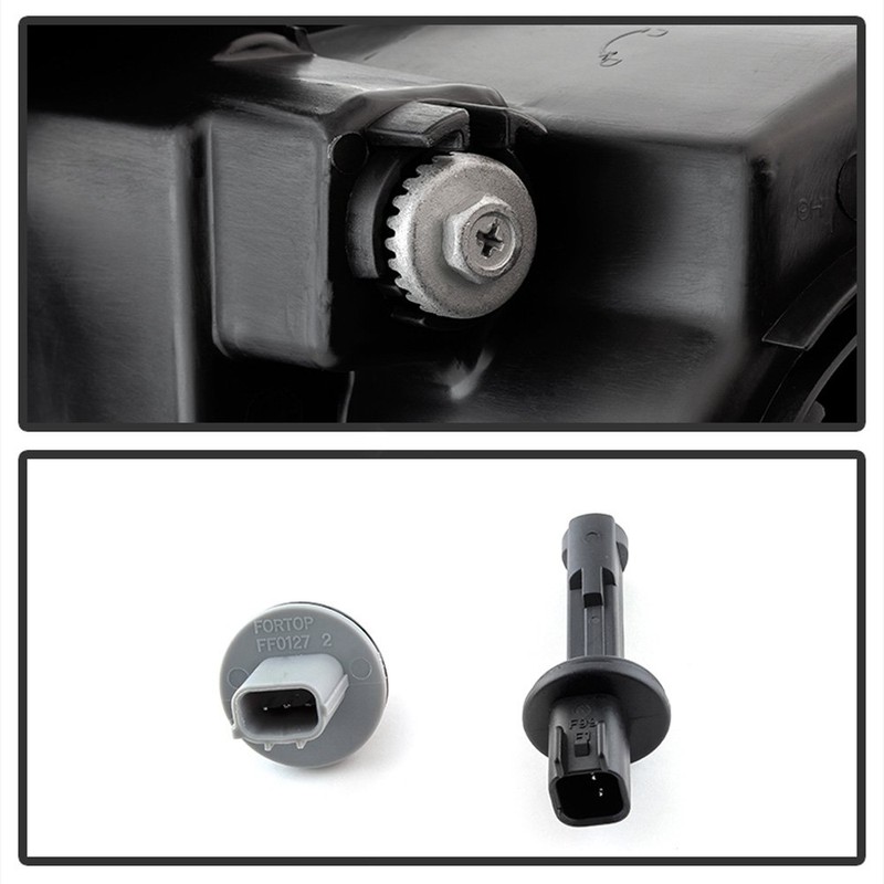 ACANII - For [HID Xenon Model] 2013-2016 Dodge Dart Black