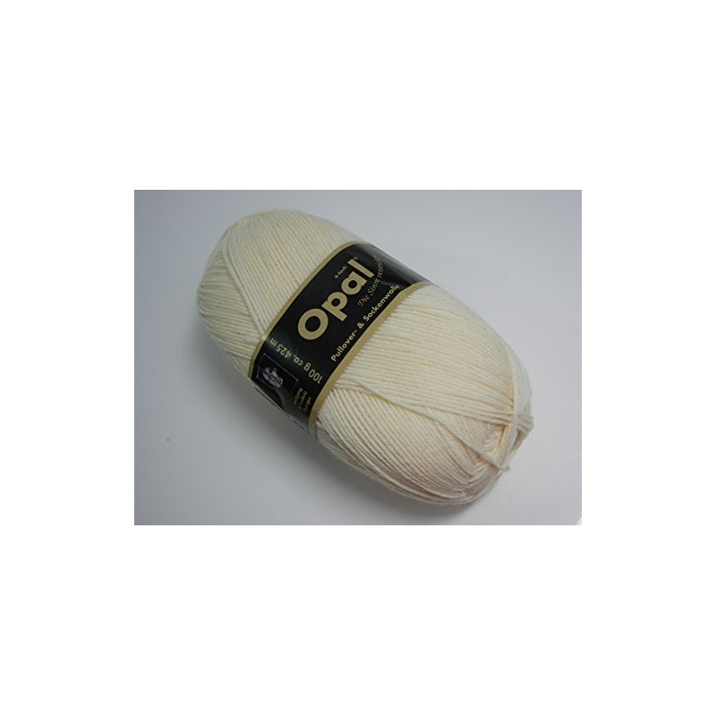 Opal Plain 4-Ply – 3081 Natural – 100 g Sock
