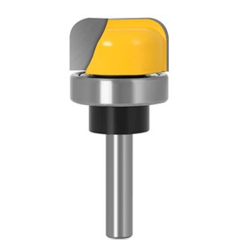 Bestgle 8 mm Shank Router Shank Bowl and Tray Template Cutter Bit Round Cutter Router Bits Carbide Cutter for Woodworking Shaker Cutter Tools