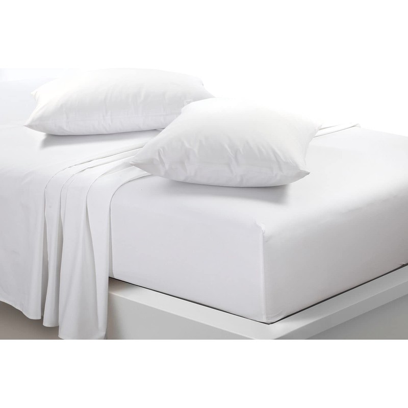 Fitted Bed Sheet With FREE MATCHING 2 X PILLOW CASES
