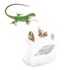 Pet Lizard Hat Soft Cotton Comfortable Attractive Pet Reptile Costume