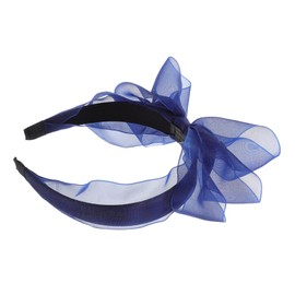 Healeved Cute Three Gauze Bowknot Headband for Women and Stylish Hair Accessory Fit for Casual and Special Occasions Elegant Bow Twist Hairband