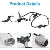 WMPHE 2 Pcs Front ABS Wheel Speed Sensors Compatible with