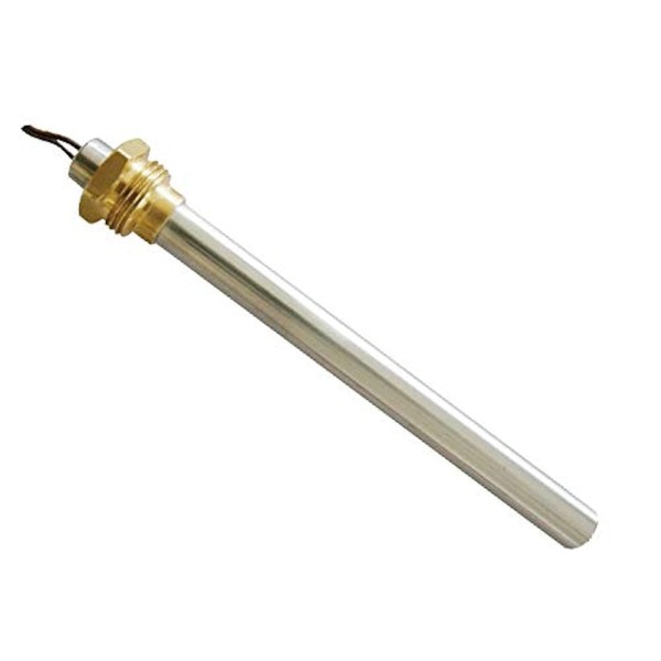 Easyricambi Ignition Spark Plug Resistor for Pellet Stove 250 W 146 mm 136 mm – Diameter 9.9 mm; Thread 3/8 for AMG Ravelli Piazzetta Alder