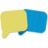 Post it 7350-blb 3" Yellow and Blue Bubble Super Sticky