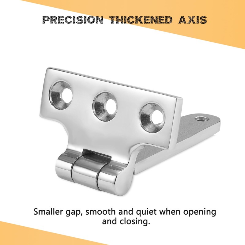Heavy Duty Marine Boat T Hinges 316 Stainless Steel, 4