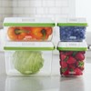 Rubbermaid FreshWorks Produce Saver, Medium and Large Storage Containers, With