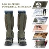 Pasanava Leg Gaiters Waterproof and Adjustable Walking Snow Gaiters with