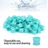 Unbranded 300pcs Tattoo Ink Pigment Cup Disposable Silicone Eyebrow Lip