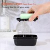 Quatish 2 Pack Travel Soap Container, Portable Soap Holder with