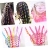 Beavorty Girls Hair Accessories 18pcs Rainbow Hair Clip Braiders Styling