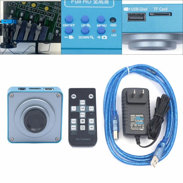 HD 1080p HDMI Industrial Digital Video Microscope Camera C Mount