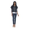 Diane Shortie Comb Out and Blow Out Cape, Black