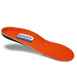 HUHV HEALIUM Boost+ Performance Unisex Insoles - Orange Boost, Men's 11 / Women's 13