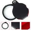 20X Pocket Magnifier - Black Mini Portable Handheld Folding Eye