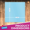 SOL 6pk Blue Table Cloths Party | 121 x 121cm