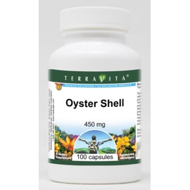 Oyster Shell - 450 mg (100 Capsules, ZIN: 521047) - 3 Pack