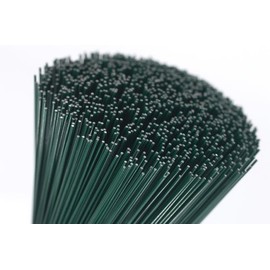22 Gauge Thin Green Floristry Cut Wire 7" Lengths 250g Pack