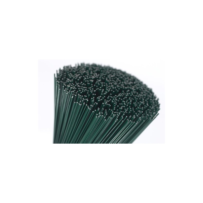 22 Gauge Thin Green Floristry Cut Wire 7" Lengths 250g