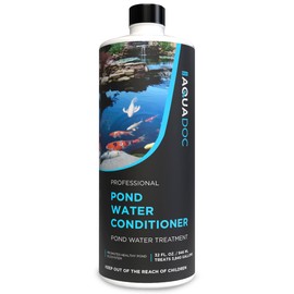 AquaDoc Fish Pond Water Conditioner - 32oz - Pond Dechlorinator for Outdoor Ponds - Made in USA