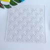 Acrylic Sashiko Stencil, Embroidery Pattern, Quilting Stencil, Classic Ocean Waves