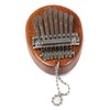 Gewa F835530 Kalimba thumb piano, small, mahogany, 8 steel reeds,