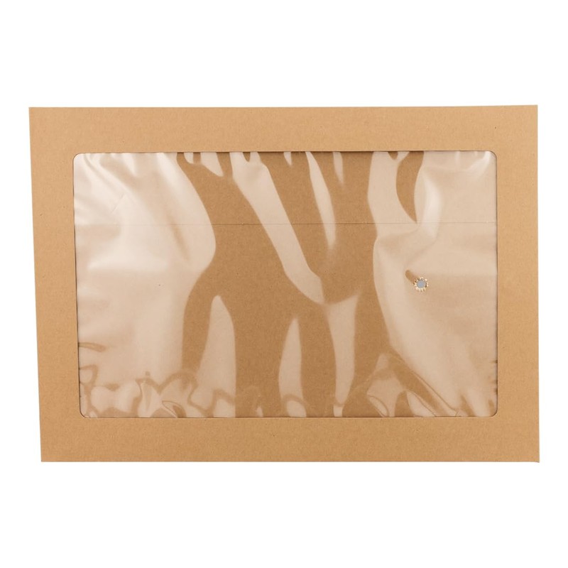 Envelope C4, 324 x 229 mm, Panoramic Window, Twine Closure,