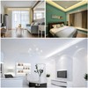 HAASHADA LED Strip Lights，AC110-130V 16.4ft/5m Dimmable SMD 2835 30000LM 1200