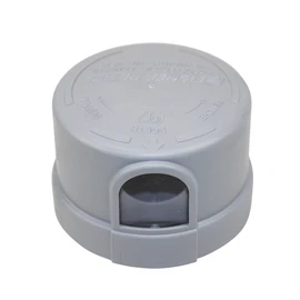 Fisher Pierce 7760-SSS Photoelectric Outdoor Lighting Control 105-130 VAC, Gray
