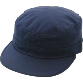 Army Universe Military Field Patrol Camouflage Cap Adjustable Tactical Fatigue Hat (Navy Blue)