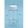 4Pcs Clear PET Plastic Bottling bottle, 80ml Empty Organizer with