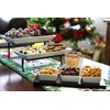 The Most Versatile 3 Tier Serving Tray. Collapsible Metal Stand