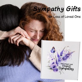 Sympathy Gift for Loss of Loved One – Sorry for Your Loss Condolence Gift Basket for Women, Men, Mom, Dad, Husband – Miscarriage Gifts for Mothers-Grief Self Care Package for Bereavement