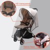 Universal Rain Cover for Pushchair Stroller, Clear Rain Cover for