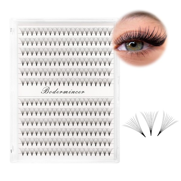 12Rows -Dedila Large Tray 10D Premade Fans Volume Eye Lashes