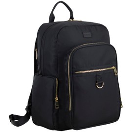 BODHI Athleisure Luxe Essential Backpack with Trolley Sleeve - Black