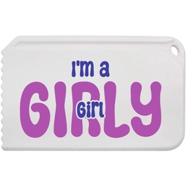 Azeeda 'Girly Girl' Plastic Ice Scraper (IC00029853)
