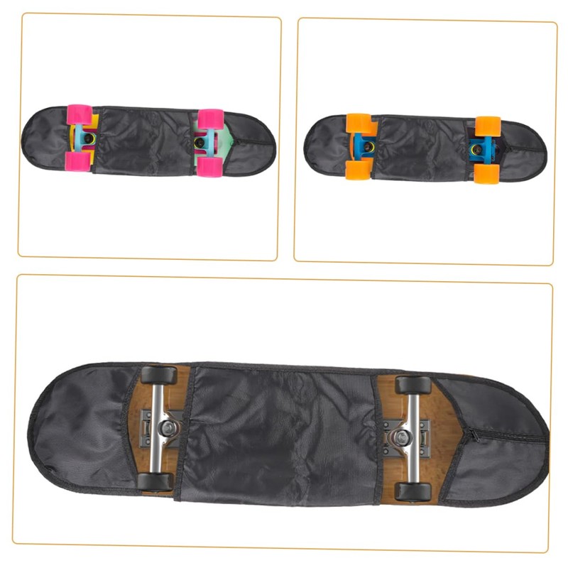 BIUDECO Skateboard Shoulder Sling Bag Practical Pouch for Skateboard Snowboard