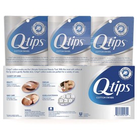 Q-tips Cotton Swabs (625 ct., 2 pk. + 500 ct., 1 pk.)