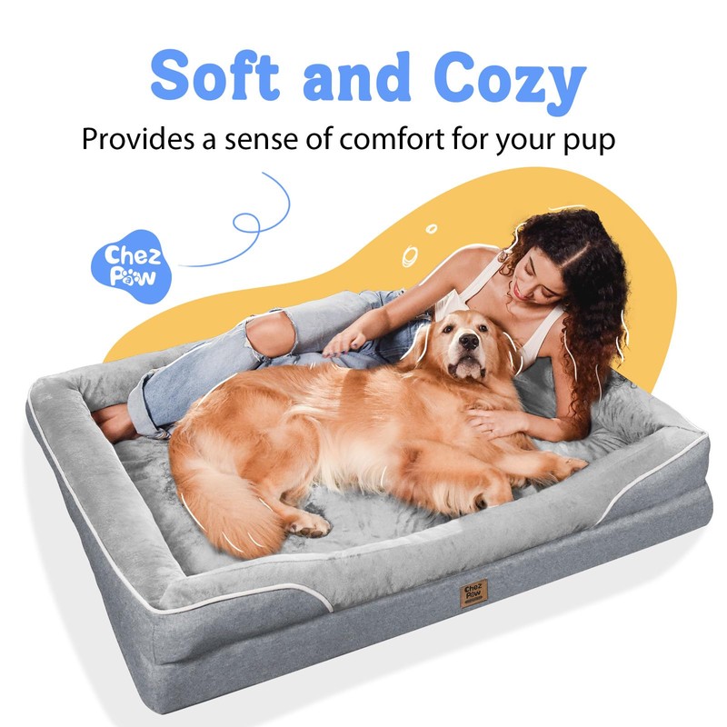 Washable Orthopedic Large Dog Bed - Extra Large Dog Beds