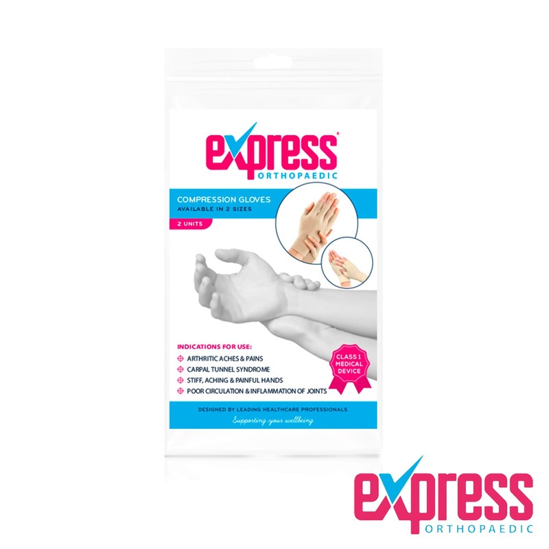 Express Orthopaedic® - Medically Approved Therapeutic Compression Gloves For Arthritis,