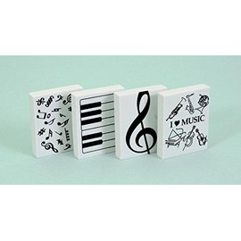 Music Eraser - I Love Music - One Rubber Supplied