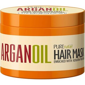 Moroccan Argan Oil Intense Hair Mask - Hydrating Technology for Damaged, Extremely Dry Split Ends - Deep Conditioner Repair Treatment for Curly, Straight, Frizzy, Black and Color Treated Hair
