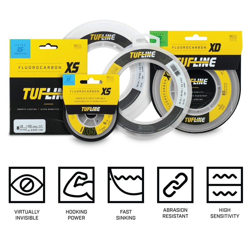 XD Fluorocarbon 50yds 50 Lb Test Clear