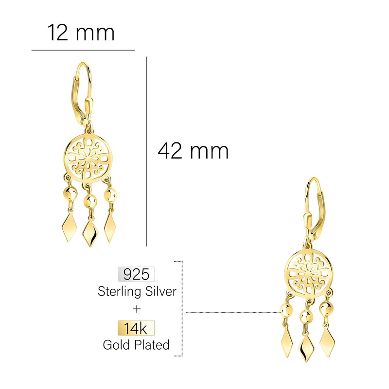 SOFIA MILANI - Women's Earrings 925 Silver - Ornaments Dream