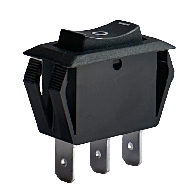 RLEIL RL1-5 16A 250VAC T125/55 3-Pin 3 Positions Black Button