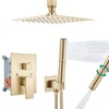 Aolemi Ceiling Mount Shower System with Rainfall Shower Head and