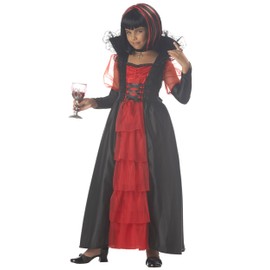 California Costumes Toys Regal Vampira,Black/Red Small