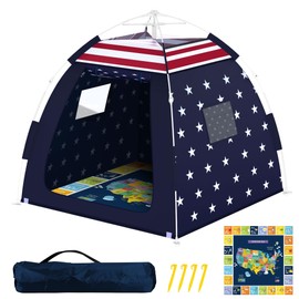 Outdoor Multi-Purpose Play Tent for Toddlers-Easy to Set up and Versatile Kid's Play Tent-Ideal for Backyard and Indoor Entertaining, Outdoor/Indoor Kid's Pop Up Tent, Gift for Toddlers(Star)