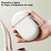 Jabonera de Viaje Portátil HAKUKU HAK03FZHBX con Drenaje y Asa